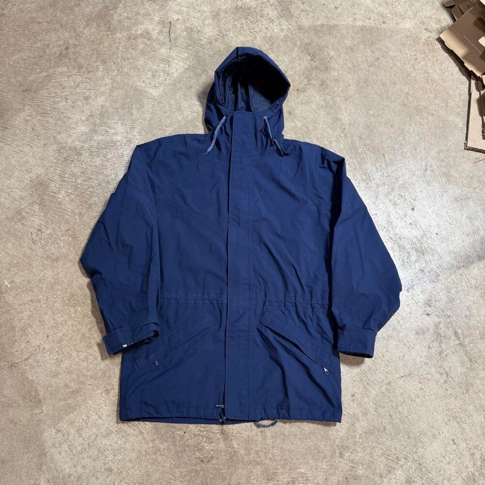 Vintage Y2K Blue Eddie Bauer Parka Jacket